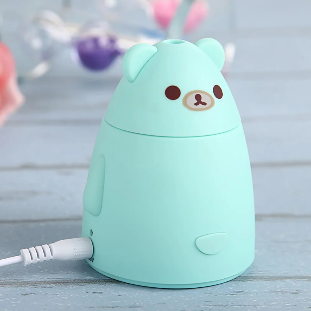 

Mini Cartoon Bear USB Air Humidifier Air Cleaner Purifier Fogger Ultrasonic Humidifier Car Air Humidfier