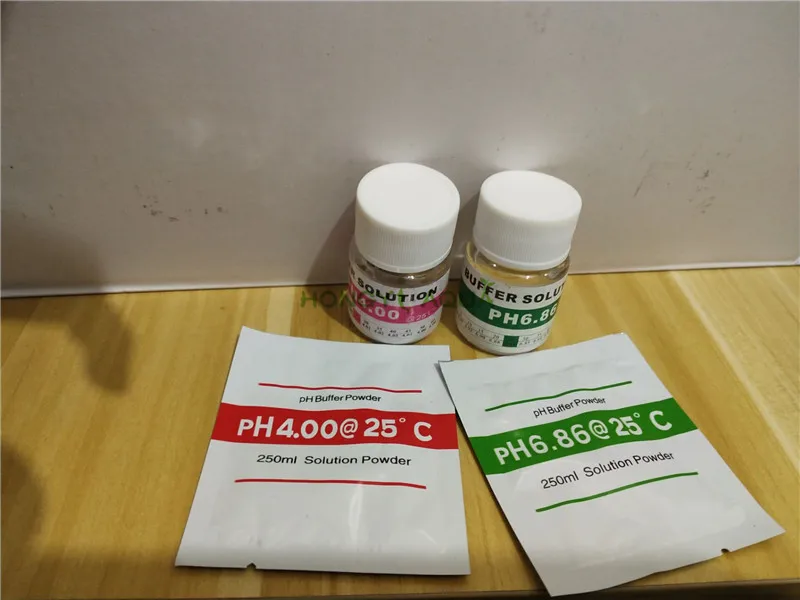 

PH meter calibration solution powder pH regulator Calibration buffer solution For Test Meter Measure Calibration 4.00/6.86