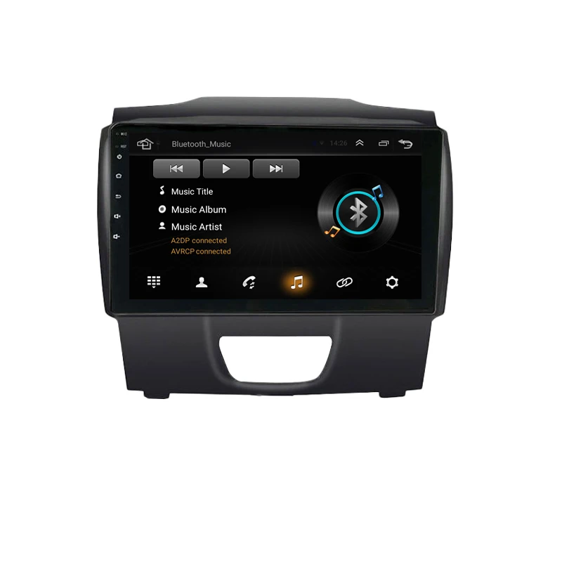 Top 9" 2.5D IPS Android 8.1 Car DVD Multimedia Player GPS For Isuzu D-max MU-X 2015 2016 2017 audio radio stereo navigation 4