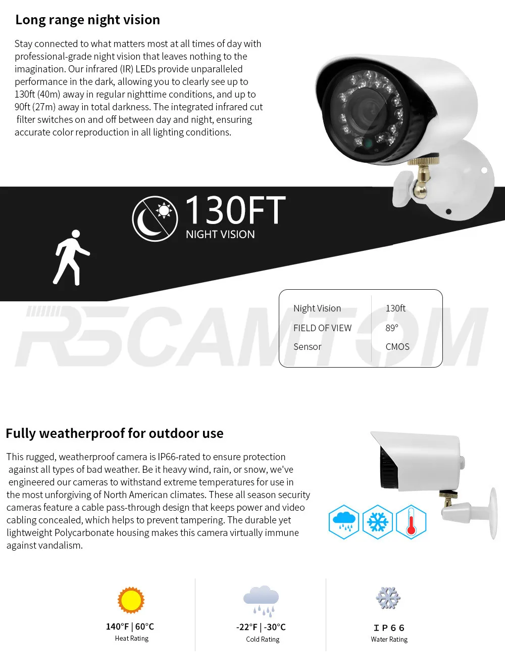 4CH 1.0MP AHD DVR CCTV Camera System 720P Home Security Video MonitorIndoor Outdoor Cameras  Surveillance Kit IR Night Vision (6)