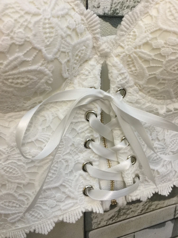 P32 New Summer Sexy Women Vintage Embroidery Lace Up Bandage Bralet Women's Bustier Corset Wedding Party Cropped Tube Tops P32 New Summer Sexy Women Vintage Embroidery Lace Up Bandage Bralet Women's Bustier Corset Wedding Party Cropped Tube Tops