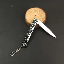 Открытый Многофункциональный портативный ключ нож из нержавеющей стали Складной нож Портативный Ключ нож