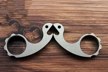 Outdoor Tools TC4 Titanium Alloy Snail EDC Self-defense EDC Bottle Opener Multi Tools high quality tc4 titanium alloy production line cutting cnc multifunction metal slingshot bottle opener edc multi tools