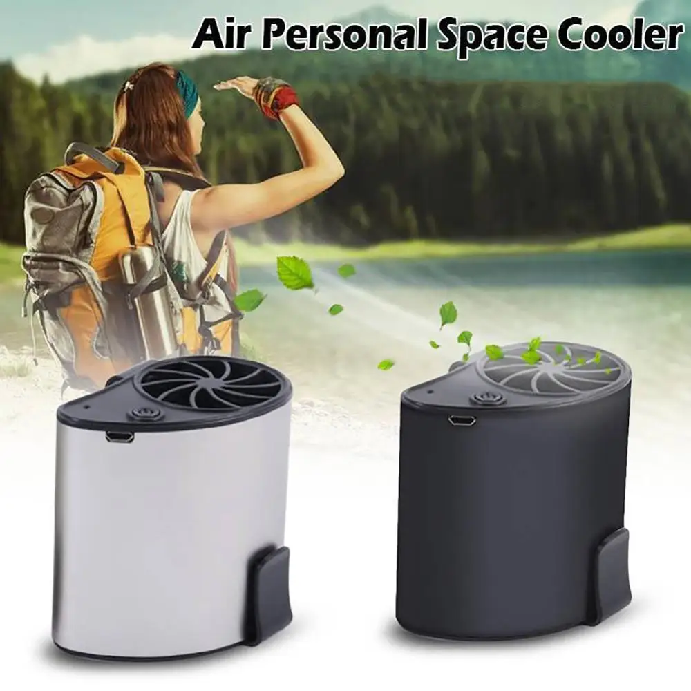 

Mini Portable USB Rechargeable Summer Cooling Air Conditioner Waist Fan Cooler