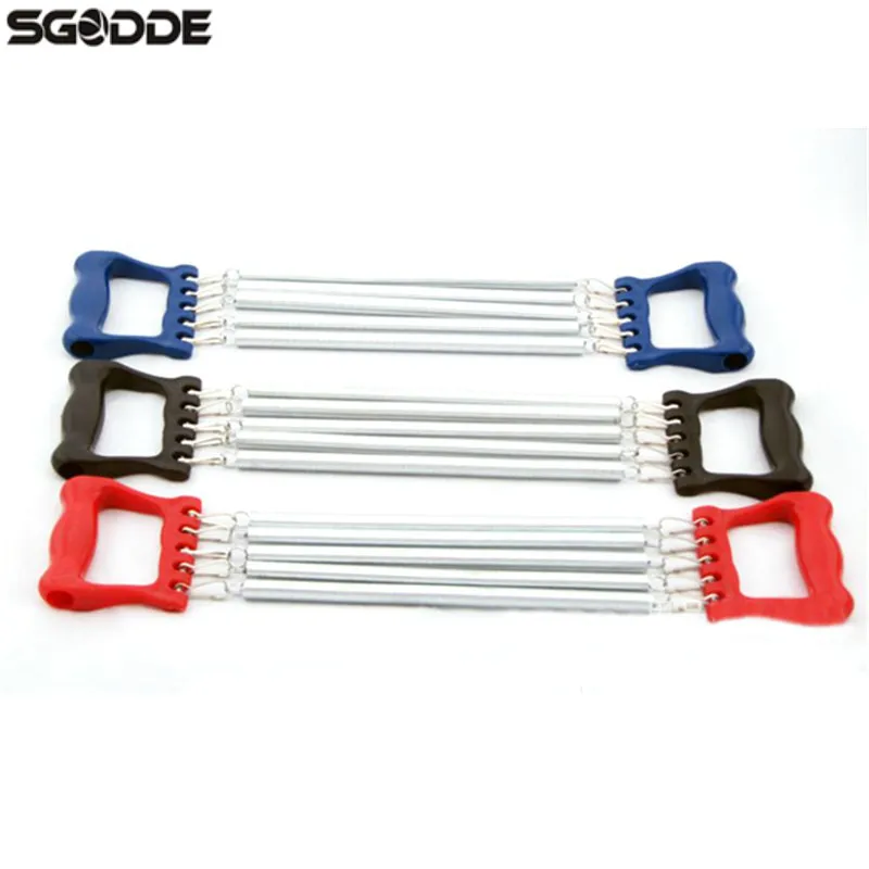

42cm x 8.5cm Fitness Adjustable Spring Steels Arm Pulling Developer Resistance Bands Children Spring Chest Exerciser Expander