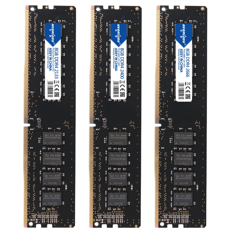 Оперативная память heoriady ddr4 8 Гб 2666 МГц 2133 2400 Компьютерная udimm совместимая с 16g 4g