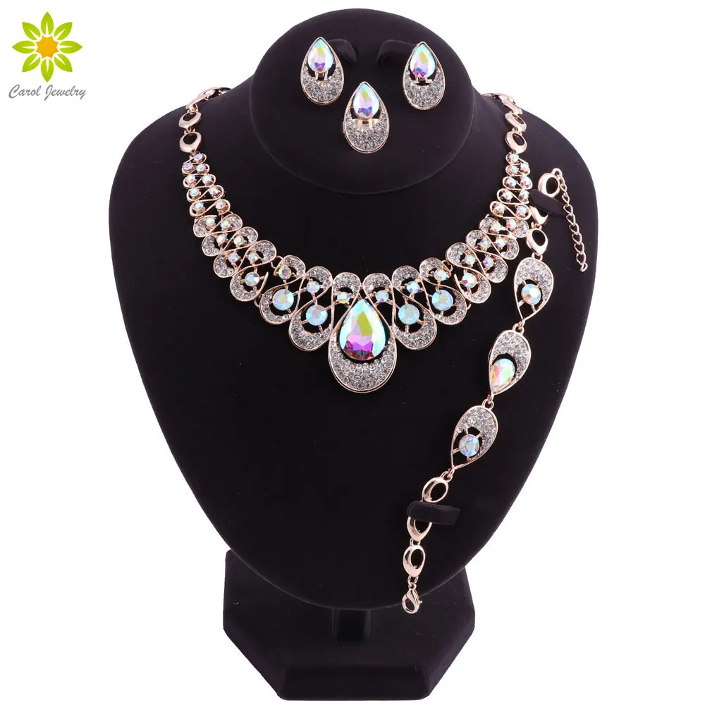Fashion African Costume Jewelry Set Wedding Jewellery Sets For Women