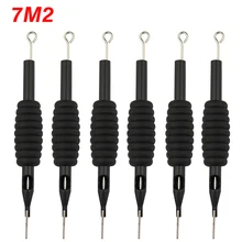 OPHIR 6 шт./лот 7M2 по стерильному одноразовому иглу колпачки для татуажа острые наконечники и трубка 3/4 сцепление_ TA110(7M2)-6x