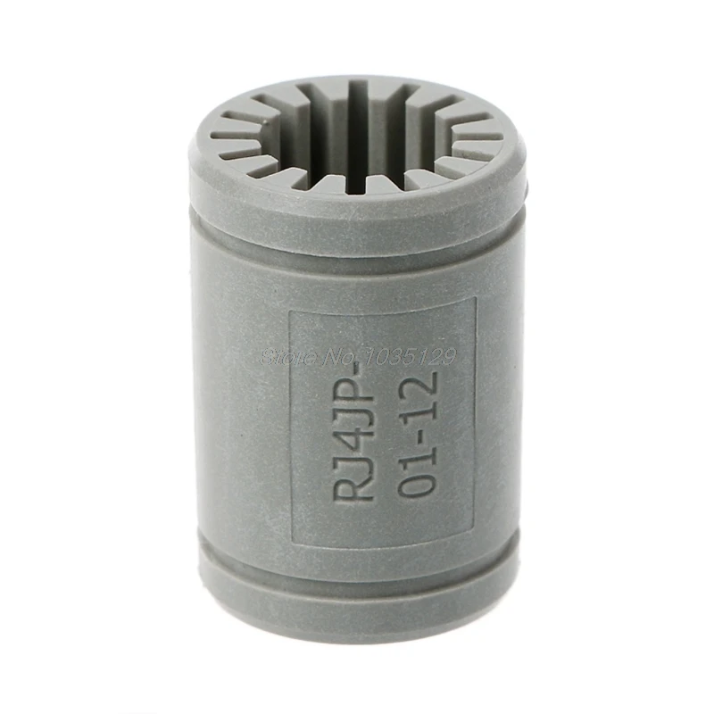

1PC 3D Printer Solid Polymer LM12UU Bearing 12mm shaft Igus Drylin RJ4JP-01-12 Whosale&DropShip