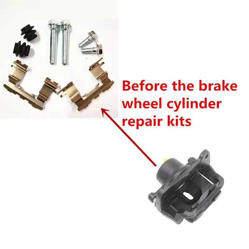 Перед ремонтными комплектами тормозного колеса автомобиля, ремонтные комплекты тормозного суппорта перед Geely MK