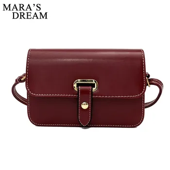 

Mara's Dream 2018 Handbag Small Ladies PU Leather Hasp Women Satchel Shopping Bag Female Shoulder Messenger Crossbody Bags