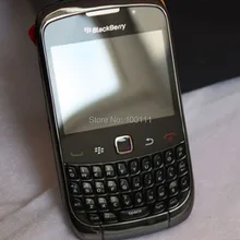 Blackberry Curve 9300 телефон с QWERTY клавиатурой 2MP камера Черный