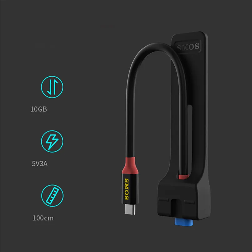 Dock Extender Cable SMOS Dock And Charger Extender Cable for Switch Extension NS Cable USB Type-C Load 40MAY3106