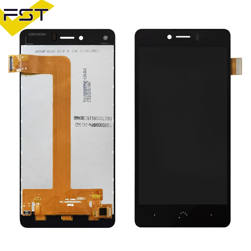 Ceny 100% testowane dla BQ Aquaris U plus U lite wyświetlacz LCD + montaż digitizera ekranu dotykowego dla BQ U LCD Pantalla Tactil Con Marco