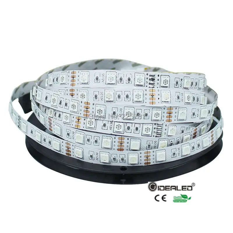 RGB Светодиодная лента 12 В для RGB5050 300 светодиодов 5 м/10 м/15 м/20 м полоса света + 2 4G RF