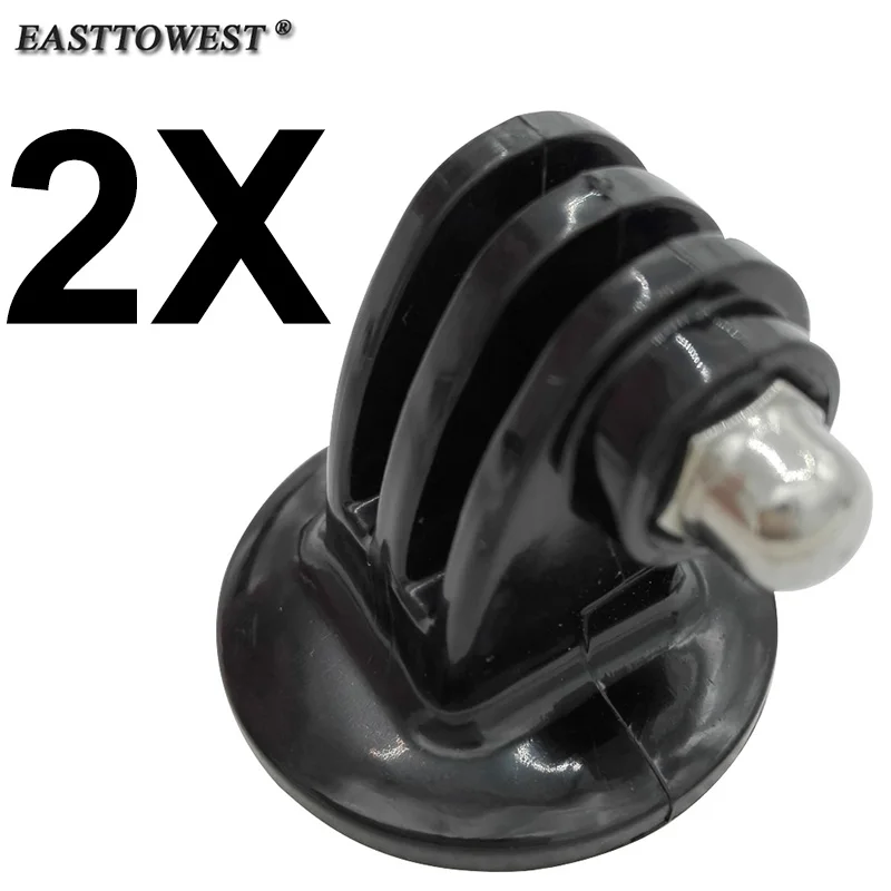 

Easttowest Go Pro Accessories 2 Pieces Go Pro Tripods Mount Adapter for Go Pro Hero 4 3+ 3 Xiaomi Yi SJCAM SJ4000 SJ5000