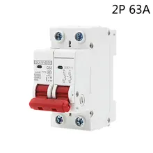 Solar DC 2P 63A DC 500V Energia Solar C63 DC disjuntores disjuntor MCB PARA O Sistema PV solar DC disjuntores