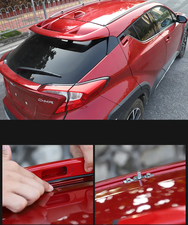 Для Toyota CHR C HR 2016 2019 модифицированные специальные аксессуары декоративная