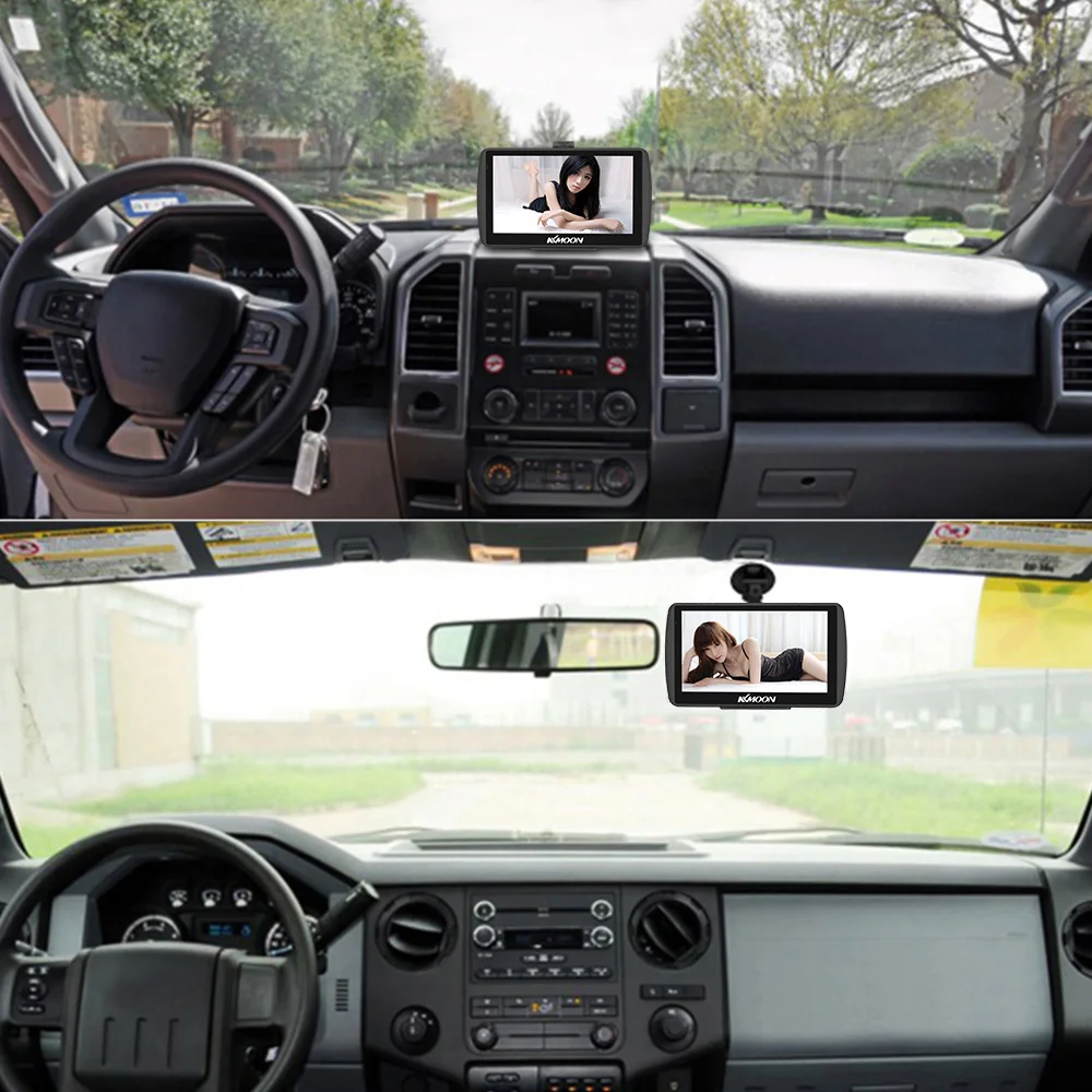 Портативный Автомобильный GPS навигатор 7 дюймовый HD сенсорный экран 128 Мб 4 Гб MP3