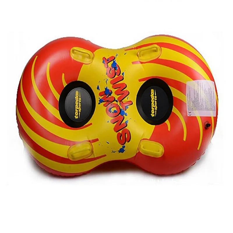 Double size Inflatable skiing circle Sled & Snow Tube Sledge Twist Snow