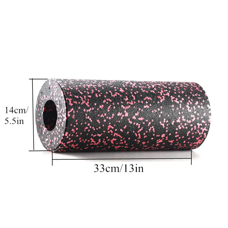Yoga & Muscle Massage Foam Roller Camouflage Pattern Hollow High-Density Round Stovepipe Relax Sports Shaping Yoga Brick