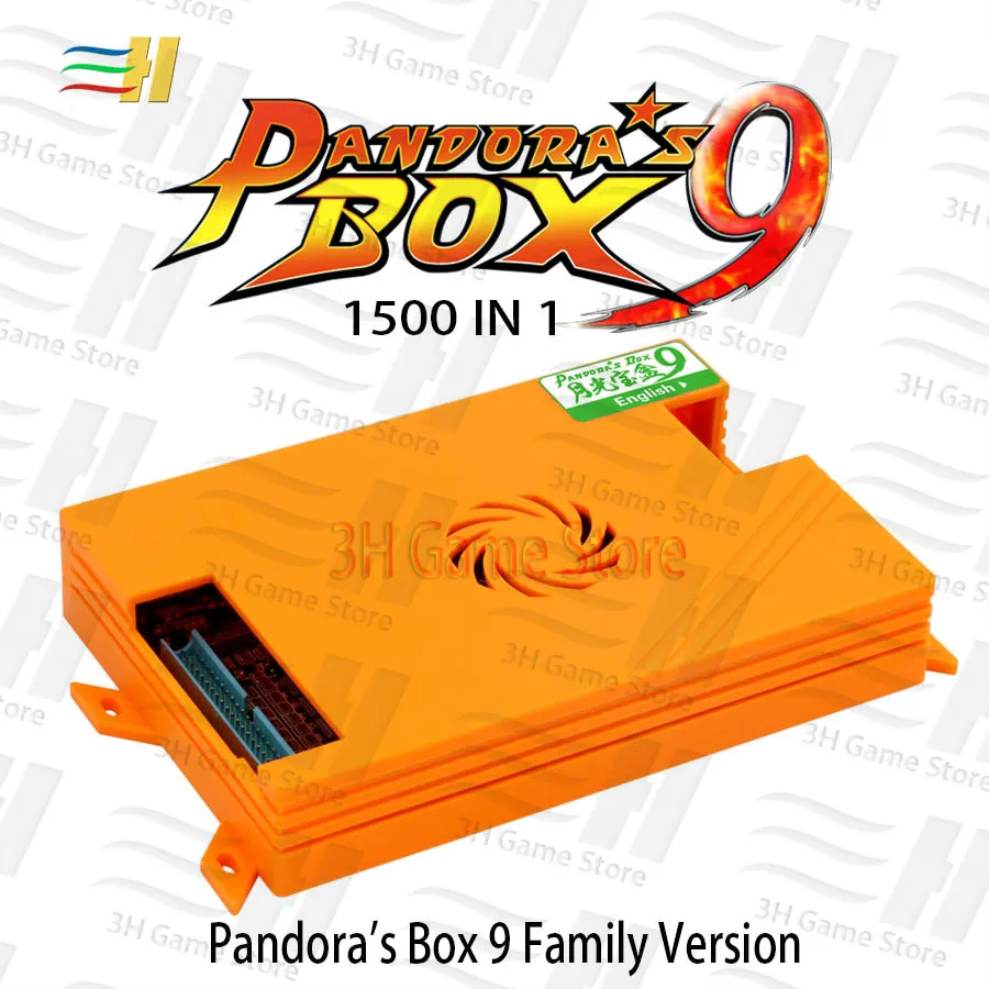  Pandora box 9 1500 in 1 family arcade game motherboard multi game pcb HDMI VGA usb joystick for pc 