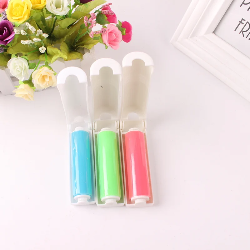 Portable Foldable Dust Removal Drum Stickers Clothes Sticky Dust Brush