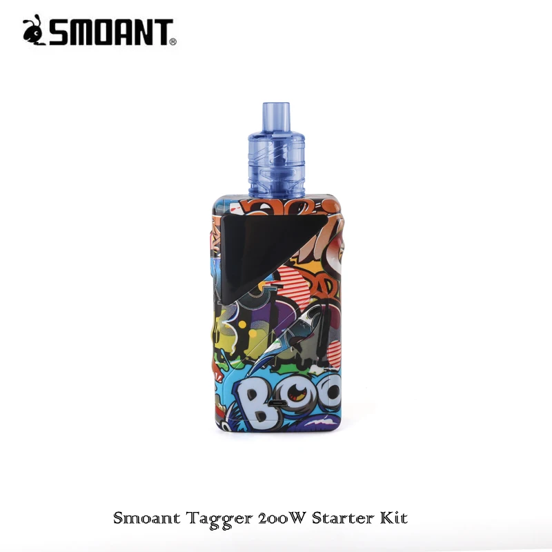 Набор электронных сигарет Smoant Taggerz 200 Вт С одноразовым баком 2 мл с питанием от