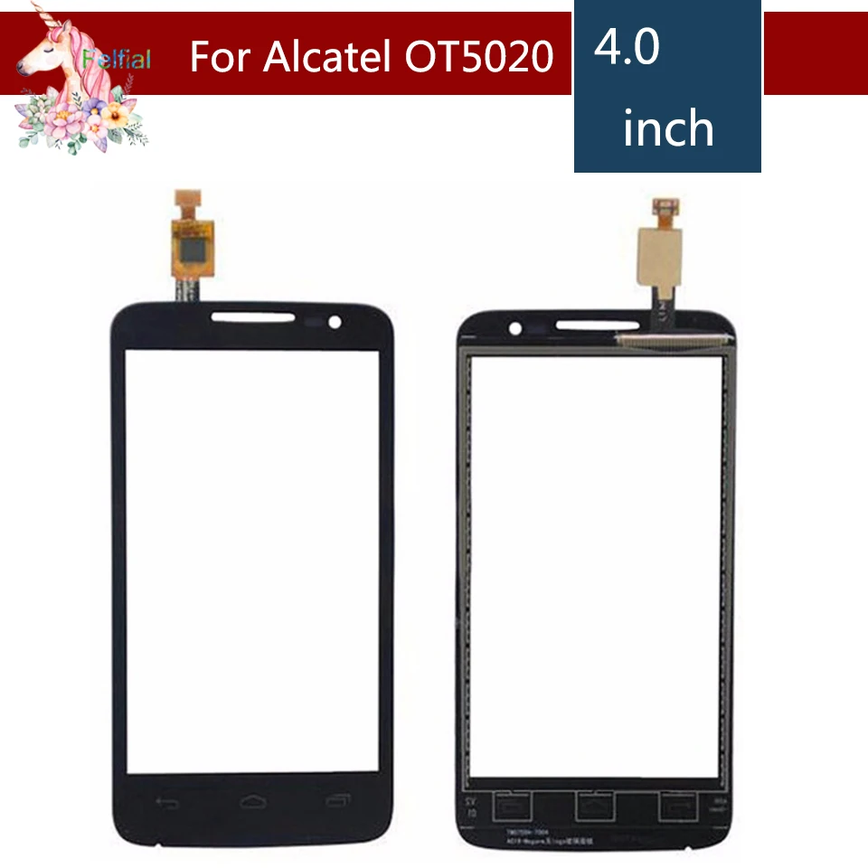 Для Alcatel One Touch 'pop OT5020 5020 5020D OT-5020 сенсорный экран дигитайзер сенсор внешнее
