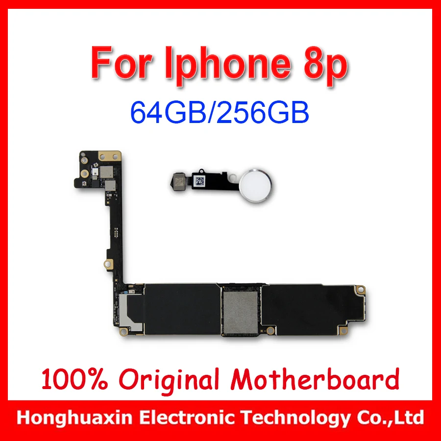 Original unlocked for iphone 8 plus 5.5inch Motherboard 64GB 256GB