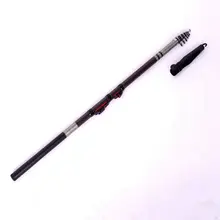 K8356 3,6/4,5/5,4/2,7 м углеродного волокна рок, спиннинги, Удочки снасти зимы подачи Peche, телескопические поток для рыбалки, из пластика frp штанга