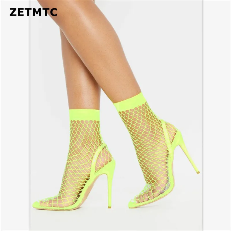 

New Women's Sandals 2019 Transparent Super High Heels Sexy Pointed Toe Slip-on Wedding Party Shoes For Lady Thin Heels Pumps 41