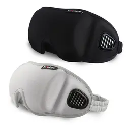 3D повязка на глаза, маска для сна глазная повязка для путешествий офис сна Для женщин Для мужчин очки дышащие мягкие регулируемые наручники