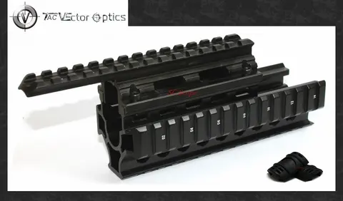 Óptica do Vetor Sistema de Montagem Tático Ris Handguard Quad Ferroviário Livre Capa Guardas Arma Acessórios ak 47 – 74