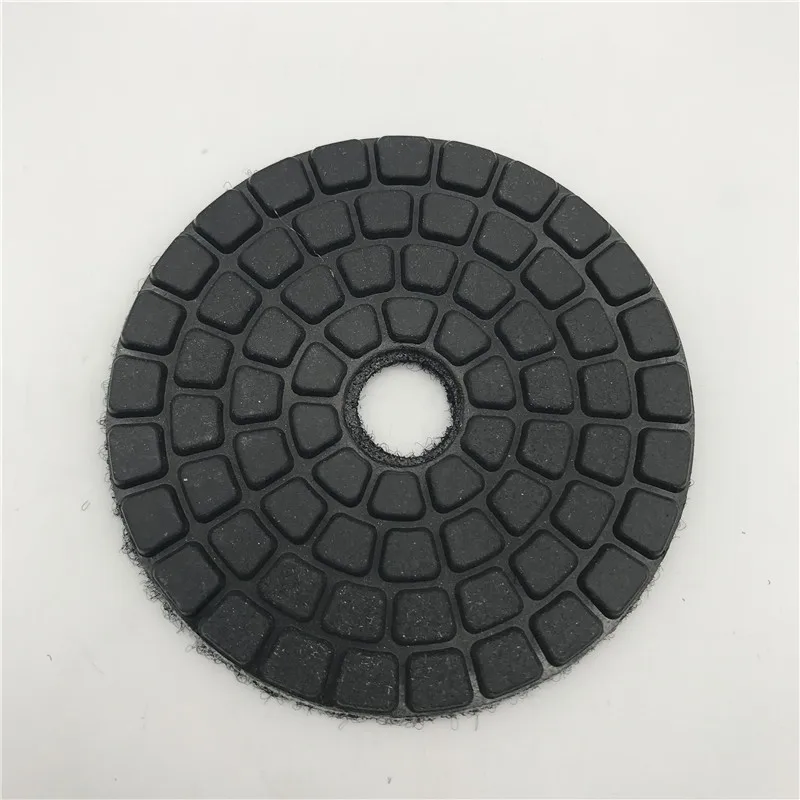 Buff Black 4 inch Premium Quality Circle Diamond Polishing Wheel for