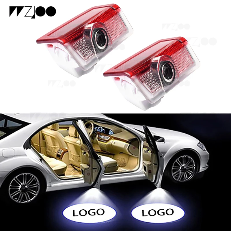

2pcs For Mercedes Benz W213 E Class W212 M W166 ML Led Car Door Logo Laser Projector Light emblem Ghost Shadow Lamp Accessories