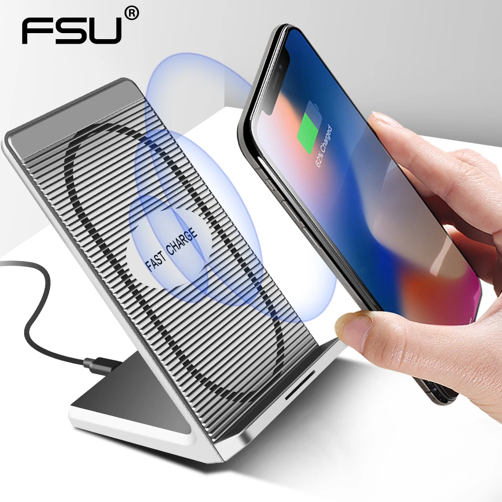 

Wireless Charger with fan for iphoneX 8 Pus Nexus 4/5/6 Samsung Galaxy S8 +S9 + S7 S6 Edge Lumia820 10W