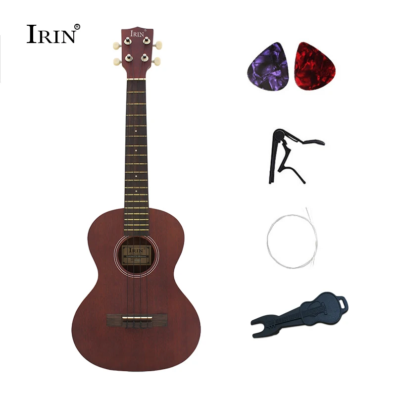 

Red-brown Ukulele 26 Inch The Guitar 4 Strings Concert Ukulele Tenor Rosewood Fingerboard Hawaii ukelele travel guitar