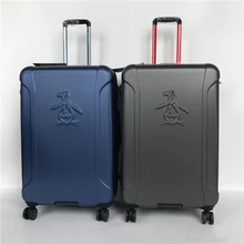 Известный бренд супер светильник багаж на ролликах высокое качество кожаная дорожная коробка 20/24/28 дюймов чашку ручной клади для мужчин и женщин чемодан