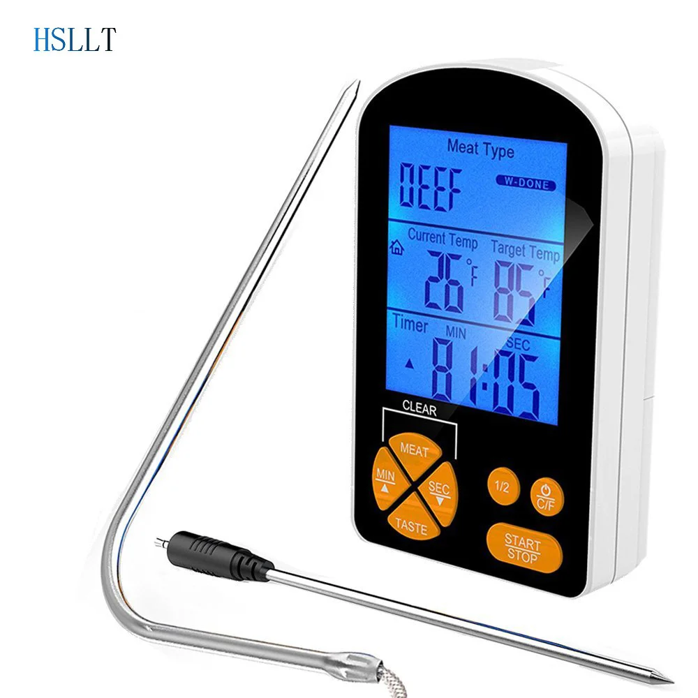 Digital Food Thermometer Cooking Thermometer with Dual Probes Instant