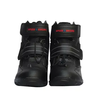 

Soft Motorcycle Boots Biker Waterproof Speed Motorboats Men Motocross Boots Non-slip Motorcycle Riding Shoes Moto Accessories