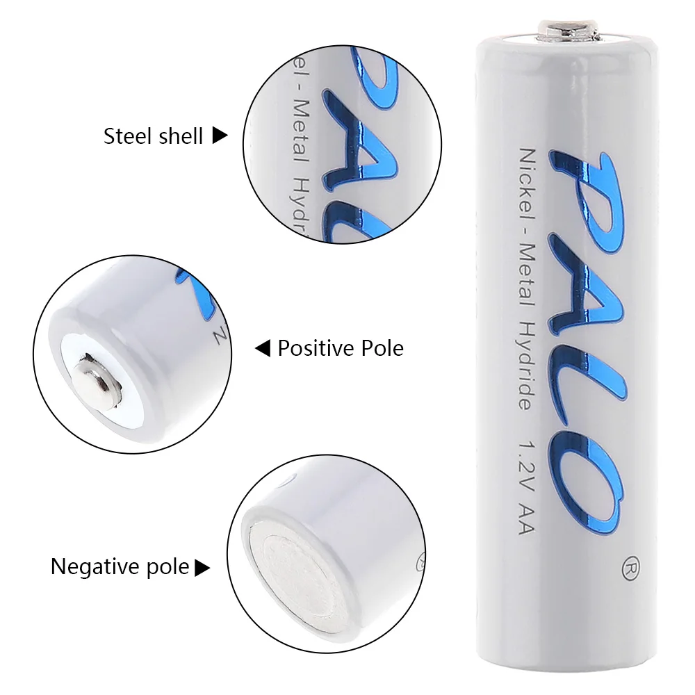 4 шт. ni mh аккумуляторы для камеры 1 2 в 3000 мАч|aa battery|rechargeable batterybateria bateria |