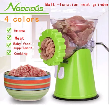 

4 colors Household Multifunction Meat Grinder High Quality Stainless Steel Blade Home Cooking Mincer Sausage Machine free
