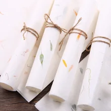 200 шт./лот, новая серия натуральных растений, ручная работа, многофункциональная крафт-бумага с буквами для школы и офиса, канцелярские принадлежности