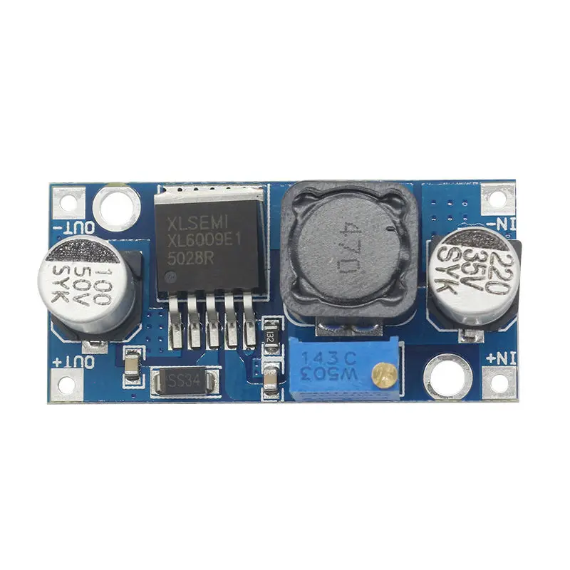 Glyduino XL6009 DC регулируемый Повышающий Модуль преобразователя питания для Arduino|module