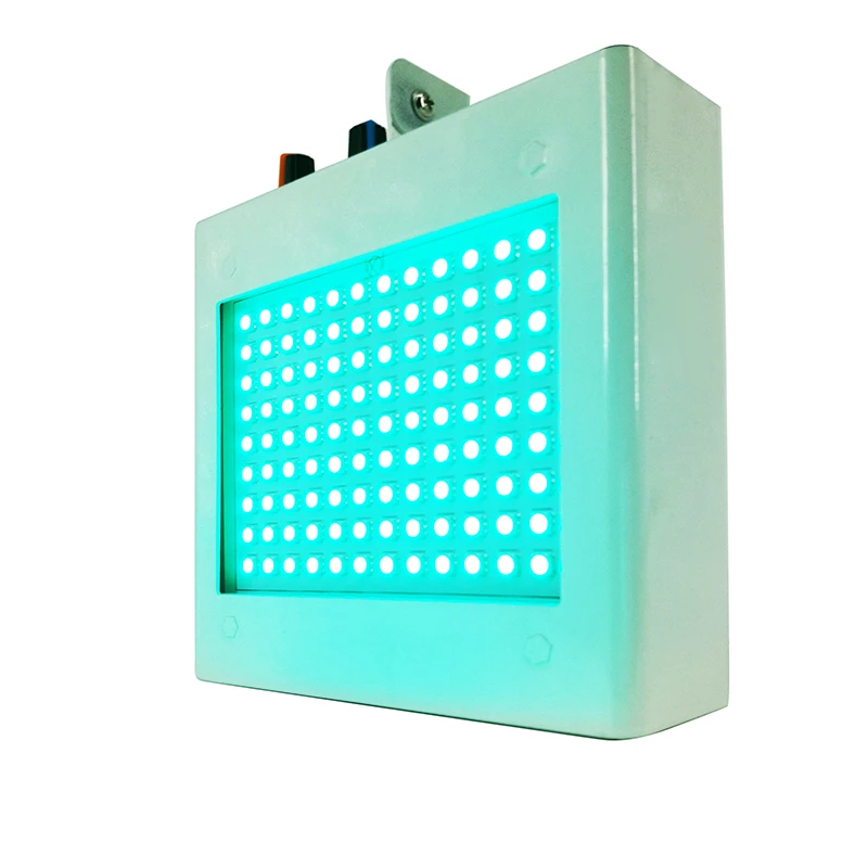 

LED Strobe Light 108 RGB white shell Mini flashing Light/strobe light Sound mode Adjustable Flash Speed Control DJ stroboscope