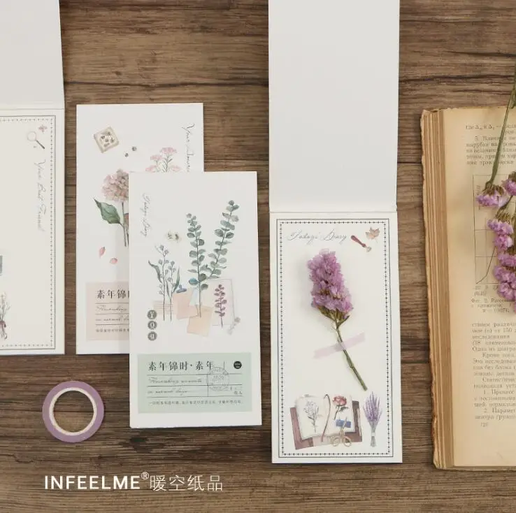 

Infeel.me Cute Message Notes Post It Kawaii Note Memo Sheets Pad N Times Post Paper 4 Sets/Lot School Supplies Stationery