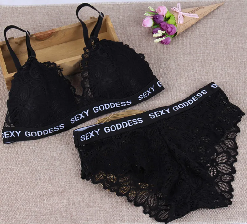 

Sexy Lace Woman Nightwear Underwear black white Sleepwear G-string Babydoll Lace Lady Sexy Lingerie Exotic Set Black&White