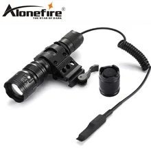 AloneFire TK104 светодиодный тактический фонарь 18650 светодиодный фонарь с пультом дистанционного управления светодиодный тактический фонарь для охоты