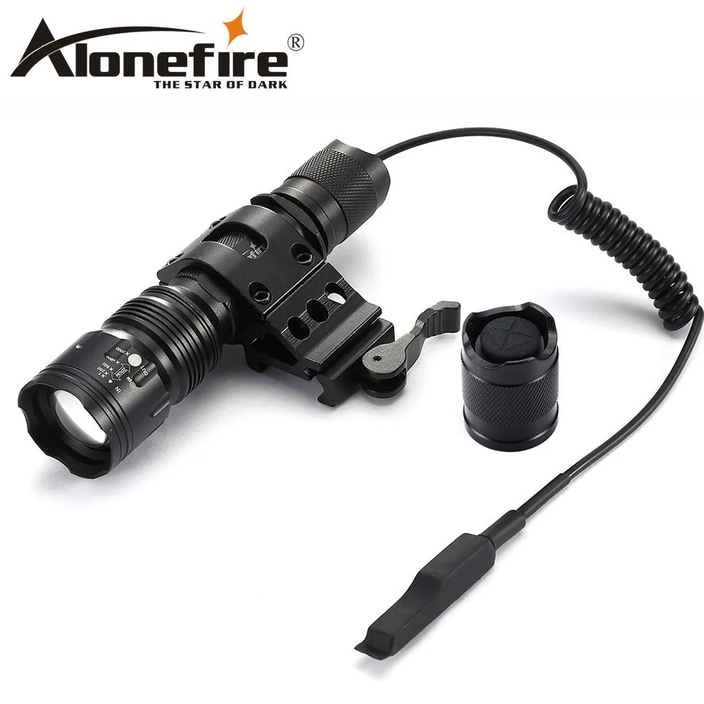 Светодиодный фонарик AloneFire TK104 тактический 18650 светодиодный с дистанционным